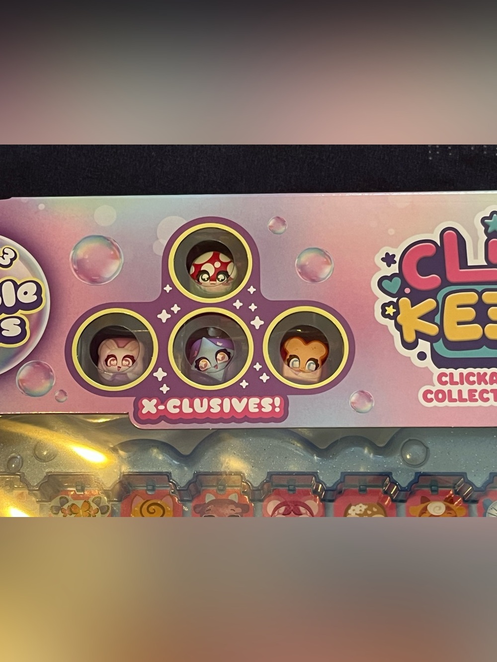 NWT ClicKeez Bubble Pops Keyboard Megapack Clickable Collectible Keycaps - Picture 3 of 6